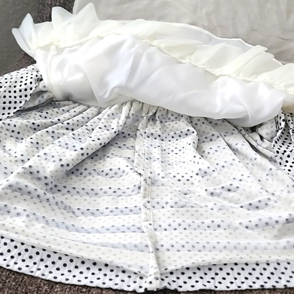 Bonnie Baby Tiered Ruffle Bottom Dress.